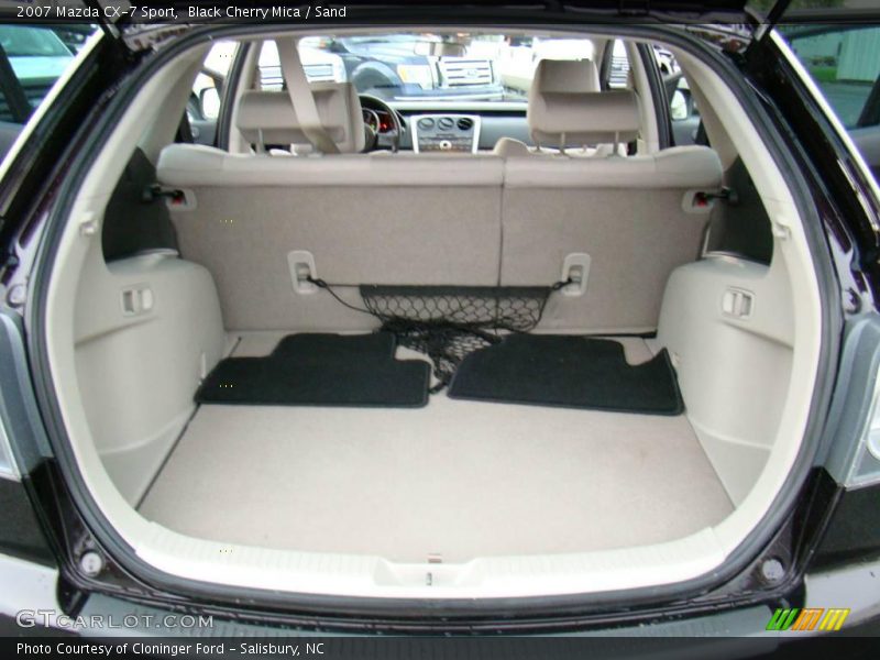 Black Cherry Mica / Sand 2007 Mazda CX-7 Sport
