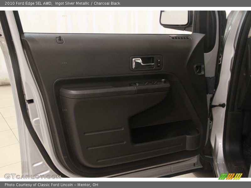 Ingot Silver Metallic / Charcoal Black 2010 Ford Edge SEL AWD