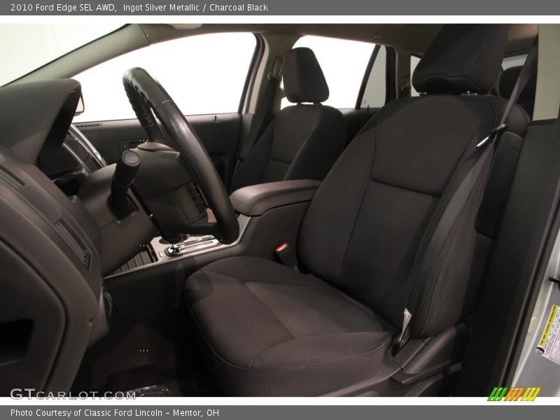 Ingot Silver Metallic / Charcoal Black 2010 Ford Edge SEL AWD