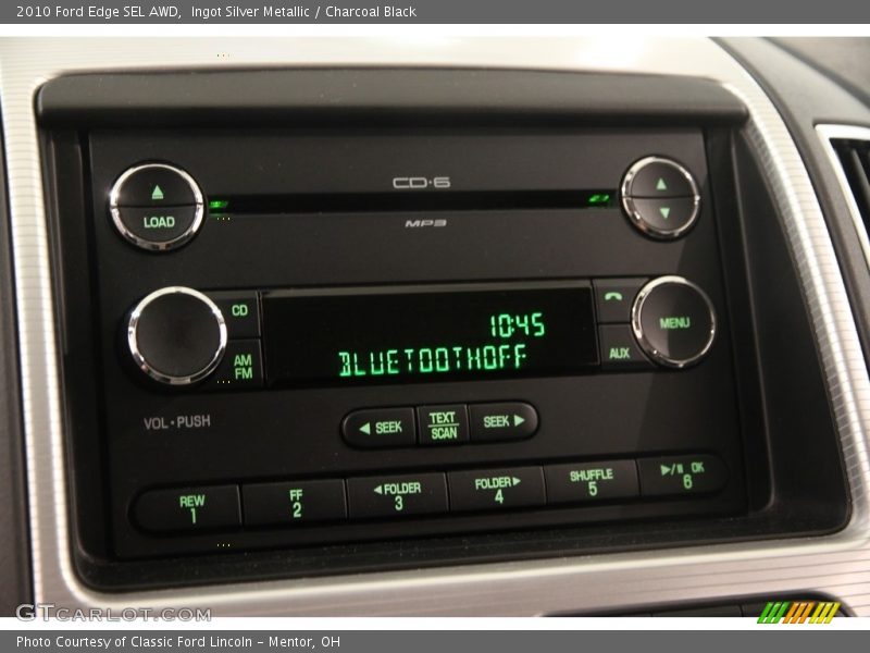Ingot Silver Metallic / Charcoal Black 2010 Ford Edge SEL AWD