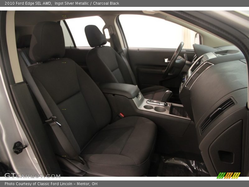 Ingot Silver Metallic / Charcoal Black 2010 Ford Edge SEL AWD