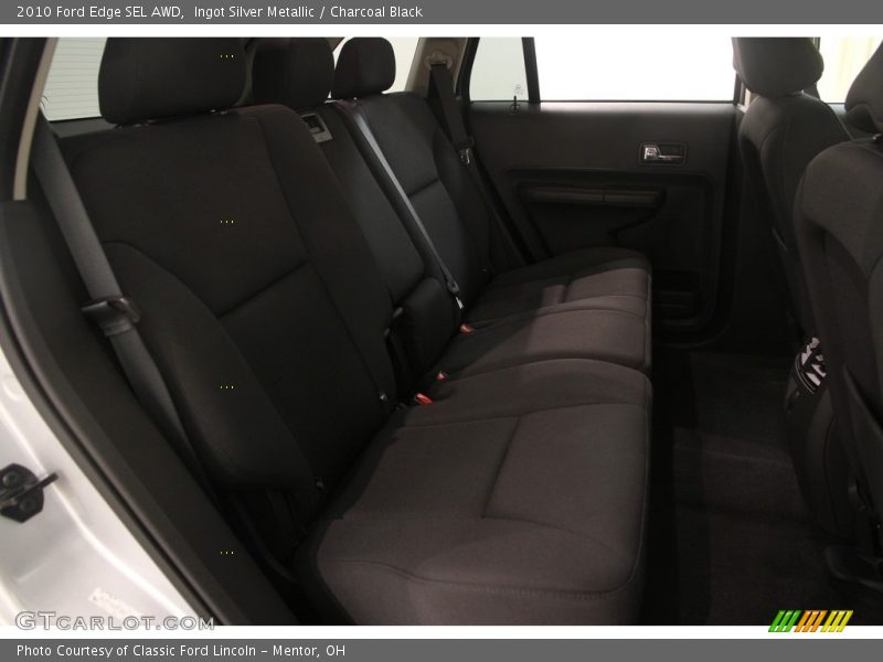 Ingot Silver Metallic / Charcoal Black 2010 Ford Edge SEL AWD