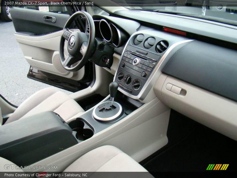 Black Cherry Mica / Sand 2007 Mazda CX-7 Sport