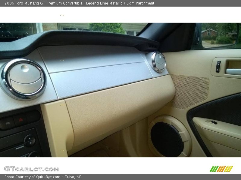 Legend Lime Metallic / Light Parchment 2006 Ford Mustang GT Premium Convertible