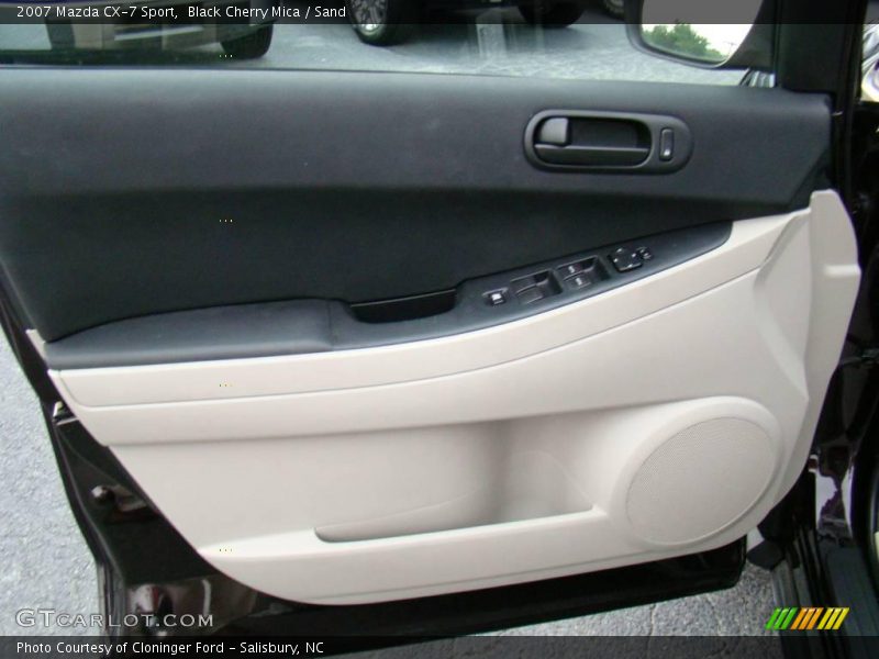 Black Cherry Mica / Sand 2007 Mazda CX-7 Sport
