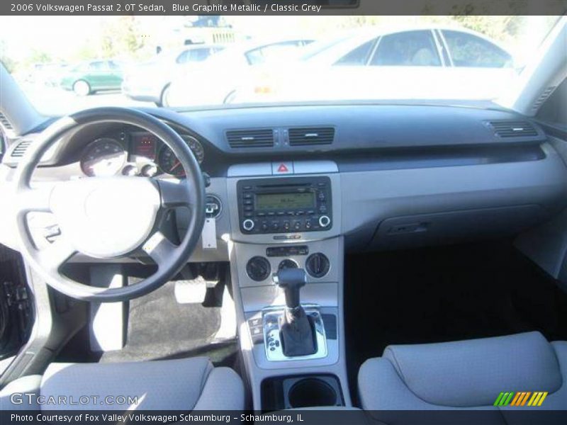 Blue Graphite Metallic / Classic Grey 2006 Volkswagen Passat 2.0T Sedan