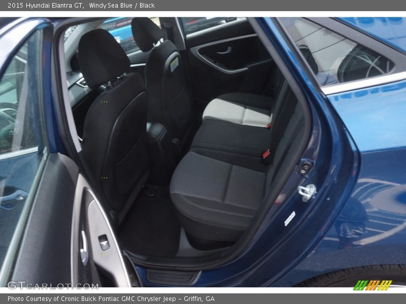 Windy Sea Blue / Black 2015 Hyundai Elantra GT