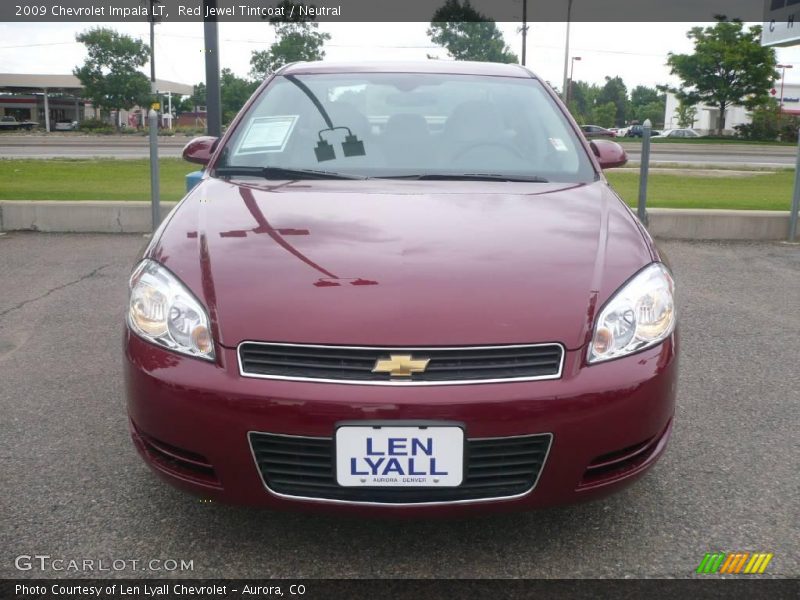 Red Jewel Tintcoat / Neutral 2009 Chevrolet Impala LT