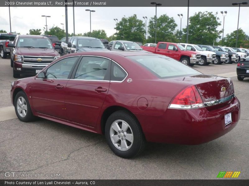 Red Jewel Tintcoat / Neutral 2009 Chevrolet Impala LT