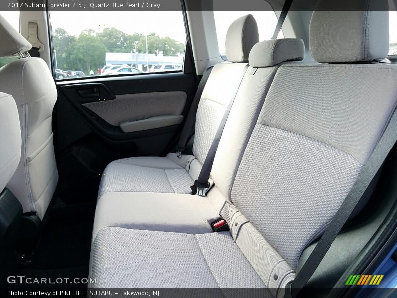 Quartz Blue Pearl / Gray 2017 Subaru Forester 2.5i