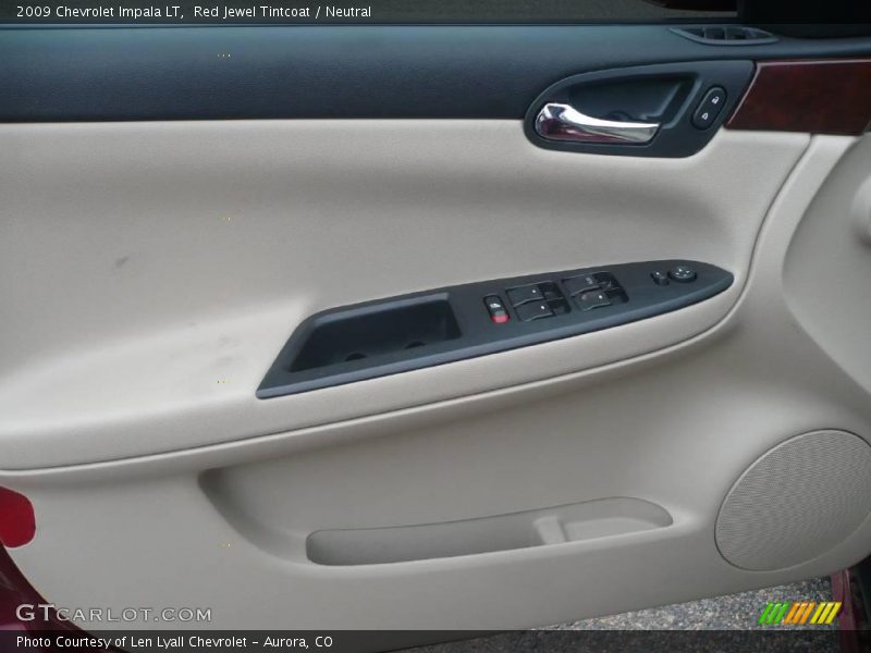 Red Jewel Tintcoat / Neutral 2009 Chevrolet Impala LT