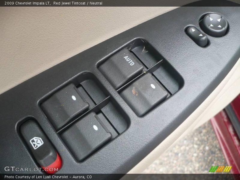 Red Jewel Tintcoat / Neutral 2009 Chevrolet Impala LT