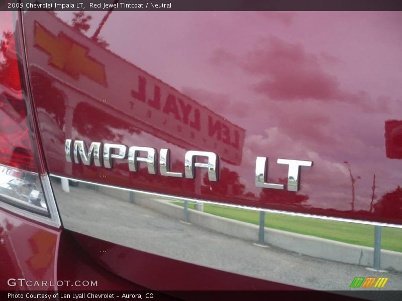 Red Jewel Tintcoat / Neutral 2009 Chevrolet Impala LT