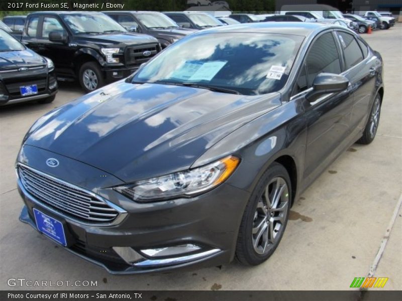 Magnetic / Ebony 2017 Ford Fusion SE