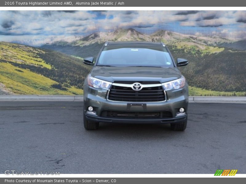 Alumina Jade Metallic / Ash 2016 Toyota Highlander Limited AWD