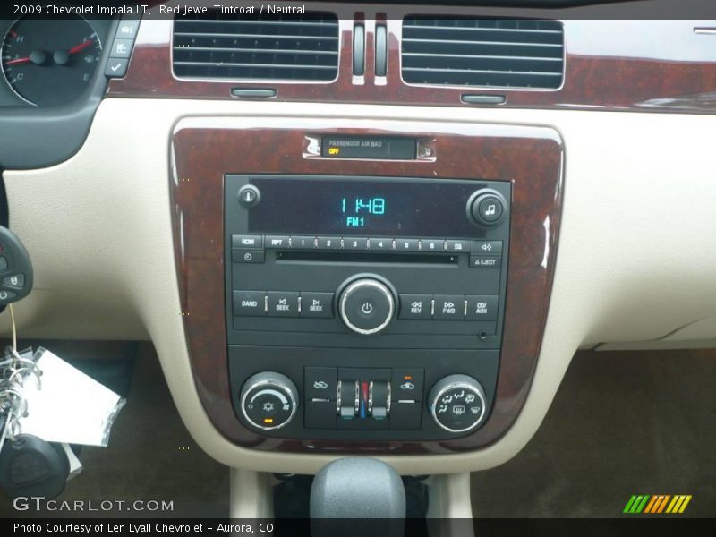 Red Jewel Tintcoat / Neutral 2009 Chevrolet Impala LT