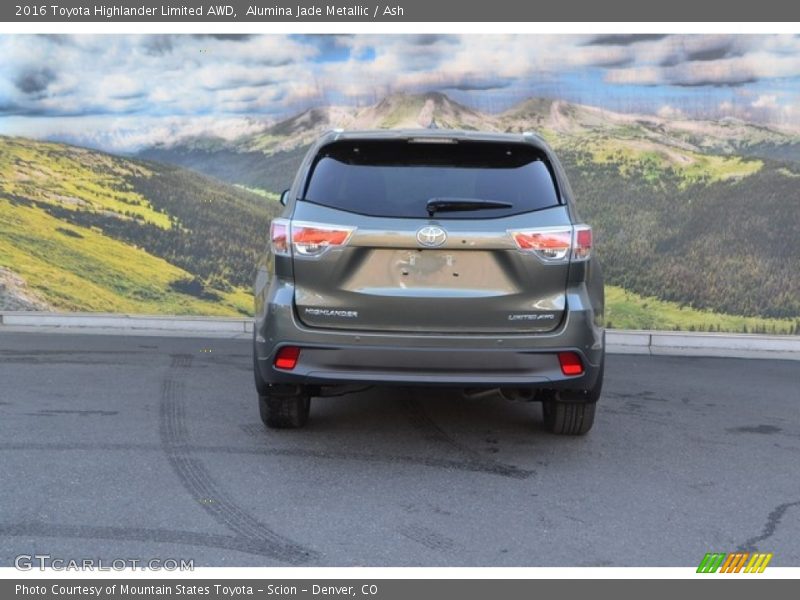 Alumina Jade Metallic / Ash 2016 Toyota Highlander Limited AWD