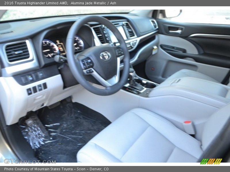 Alumina Jade Metallic / Ash 2016 Toyota Highlander Limited AWD