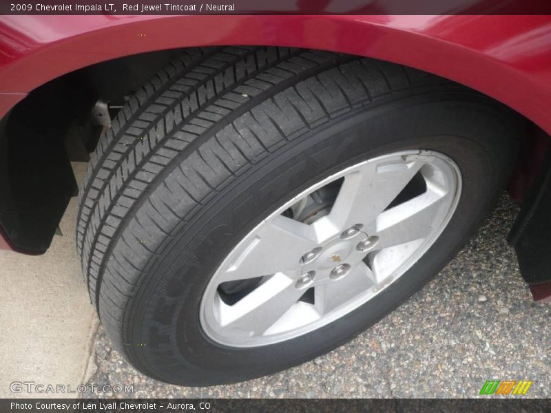 Red Jewel Tintcoat / Neutral 2009 Chevrolet Impala LT