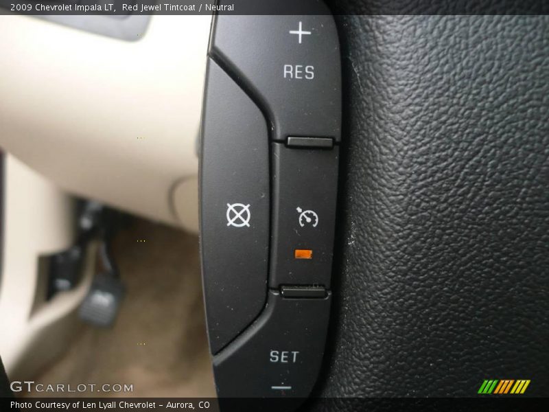 Red Jewel Tintcoat / Neutral 2009 Chevrolet Impala LT