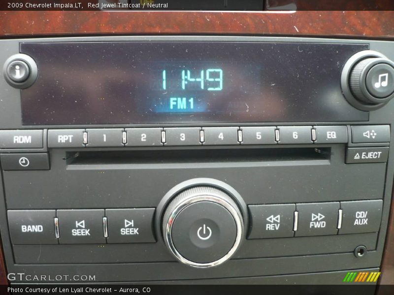 Red Jewel Tintcoat / Neutral 2009 Chevrolet Impala LT