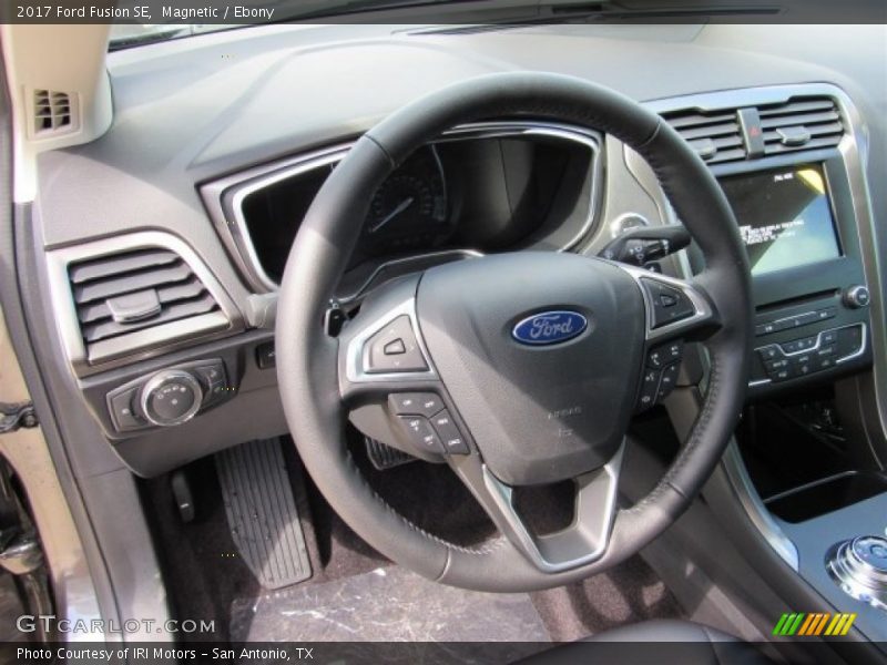 Magnetic / Ebony 2017 Ford Fusion SE