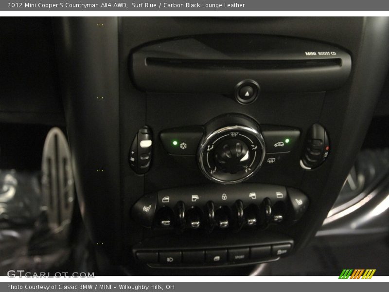Surf Blue / Carbon Black Lounge Leather 2012 Mini Cooper S Countryman All4 AWD