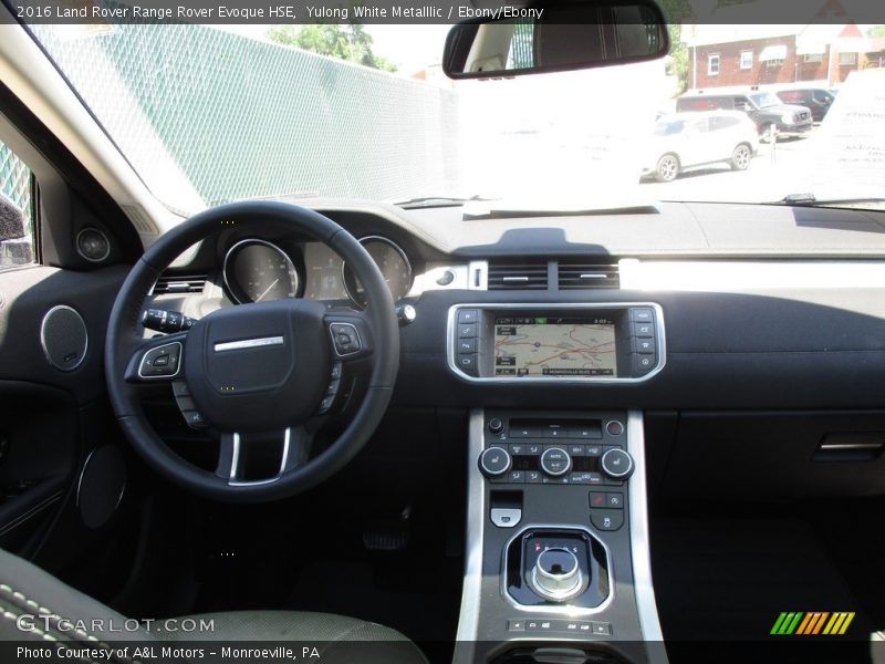 Yulong White Metalllic / Ebony/Ebony 2016 Land Rover Range Rover Evoque HSE