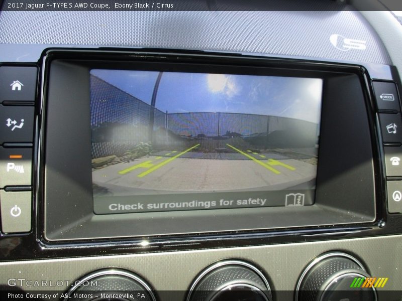 Ebony Black / Cirrus 2017 Jaguar F-TYPE S AWD Coupe