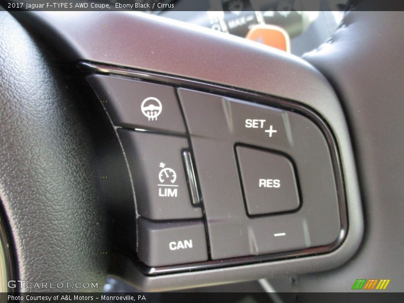 Ebony Black / Cirrus 2017 Jaguar F-TYPE S AWD Coupe