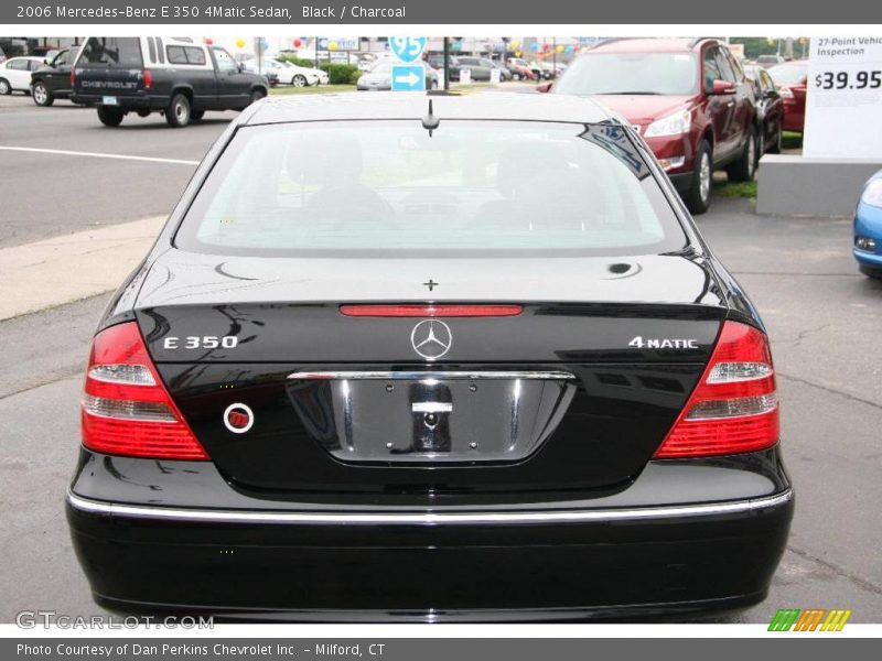 Black / Charcoal 2006 Mercedes-Benz E 350 4Matic Sedan