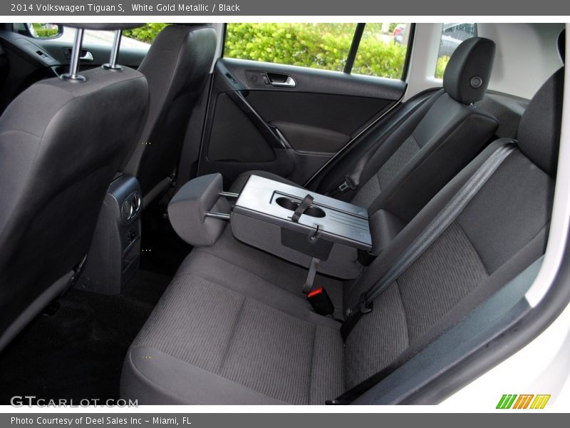 White Gold Metallic / Black 2014 Volkswagen Tiguan S