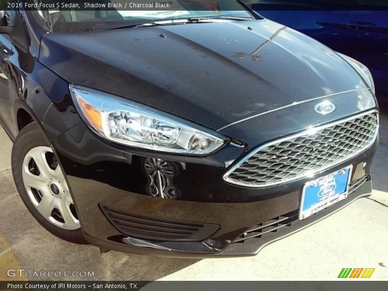 Shadow Black / Charcoal Black 2016 Ford Focus S Sedan