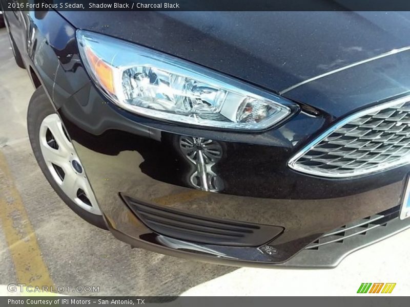 Shadow Black / Charcoal Black 2016 Ford Focus S Sedan