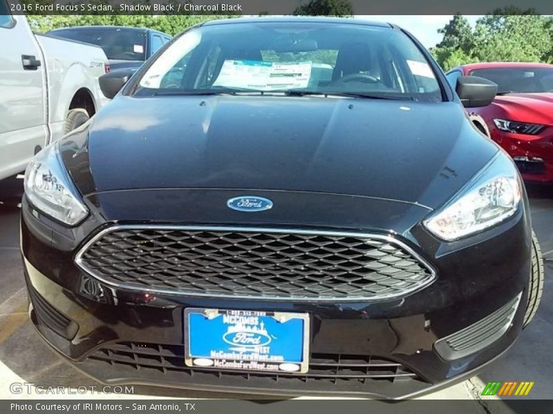 Shadow Black / Charcoal Black 2016 Ford Focus S Sedan