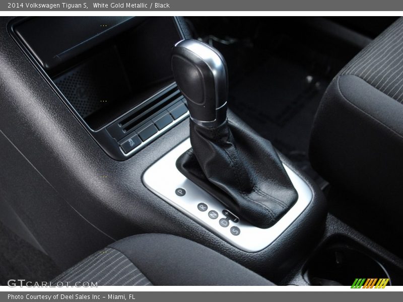 White Gold Metallic / Black 2014 Volkswagen Tiguan S