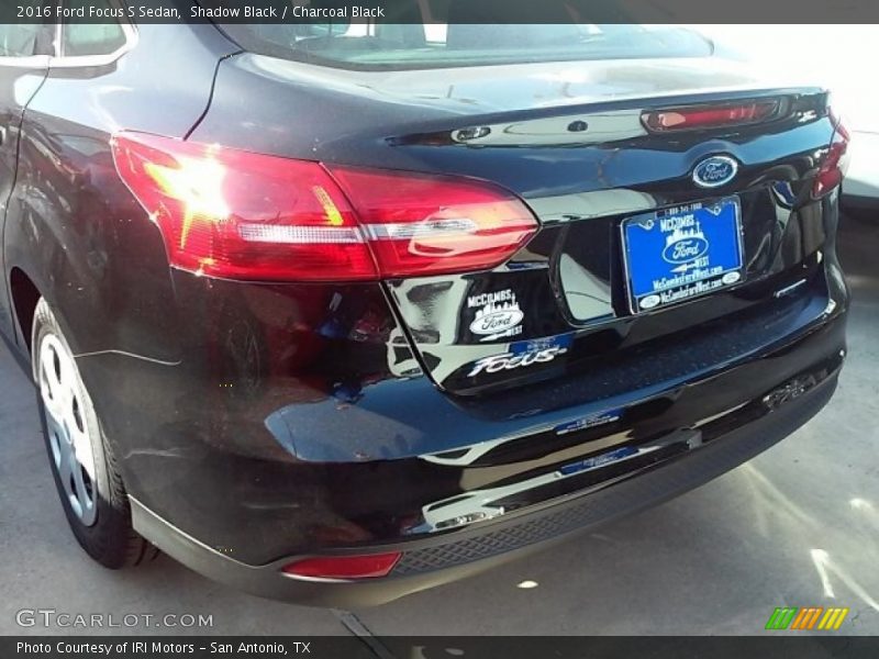 Shadow Black / Charcoal Black 2016 Ford Focus S Sedan