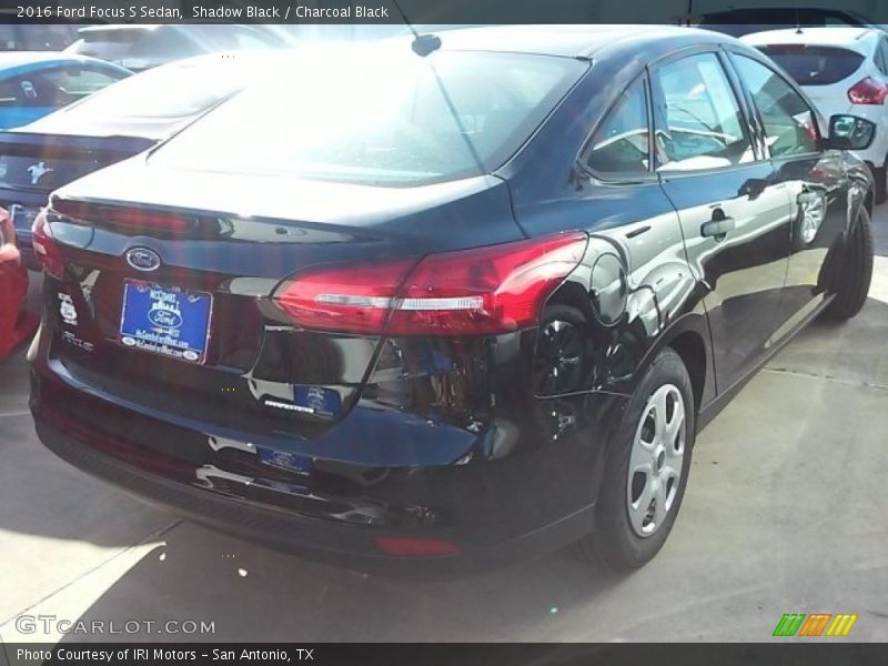 Shadow Black / Charcoal Black 2016 Ford Focus S Sedan
