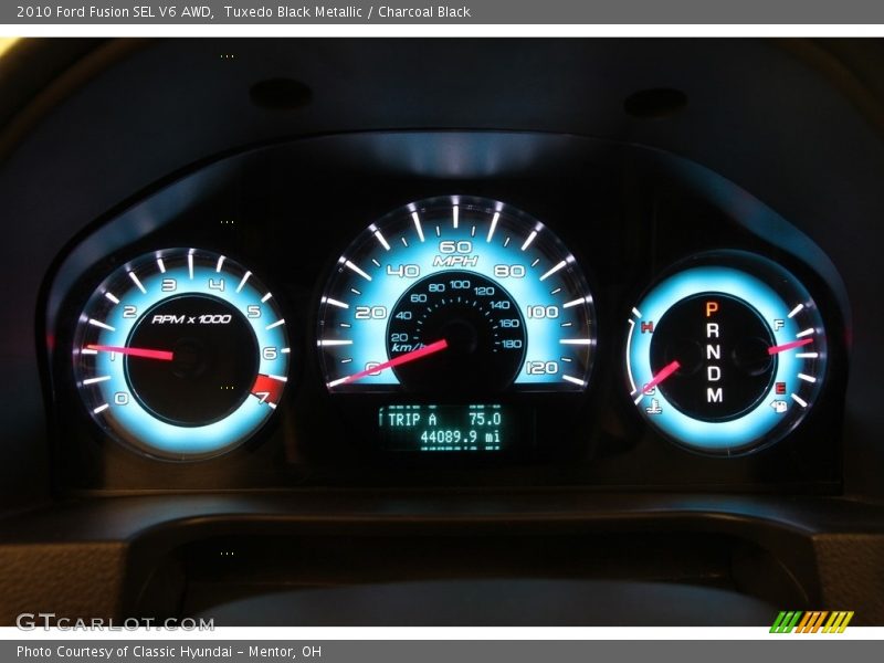 Tuxedo Black Metallic / Charcoal Black 2010 Ford Fusion SEL V6 AWD