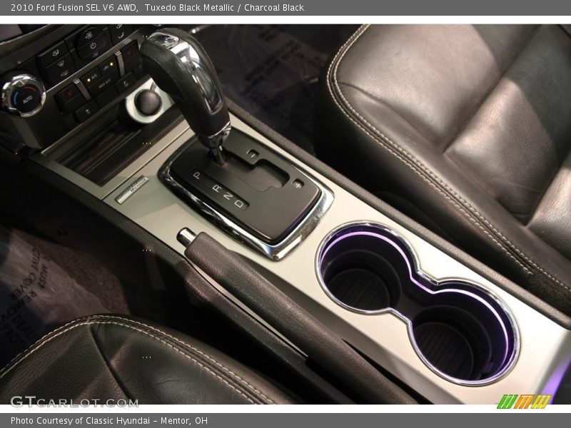 Tuxedo Black Metallic / Charcoal Black 2010 Ford Fusion SEL V6 AWD