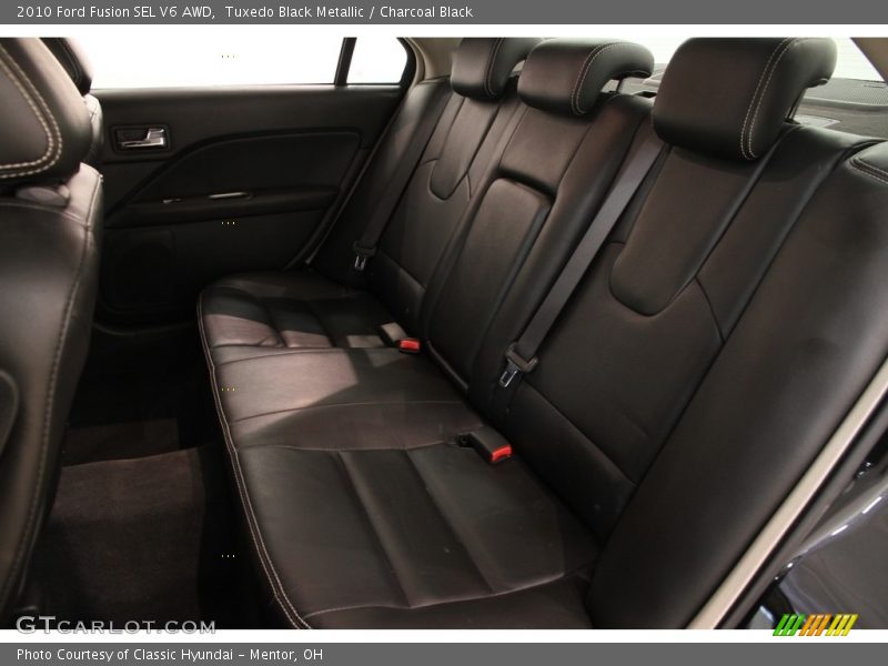 Tuxedo Black Metallic / Charcoal Black 2010 Ford Fusion SEL V6 AWD