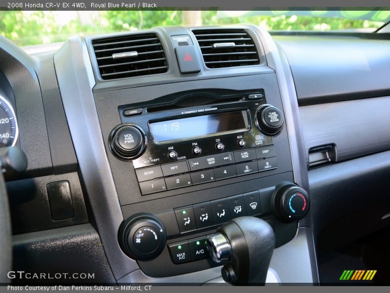 Royal Blue Pearl / Black 2008 Honda CR-V EX 4WD