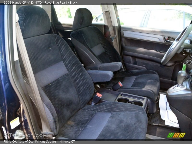 Royal Blue Pearl / Black 2008 Honda CR-V EX 4WD