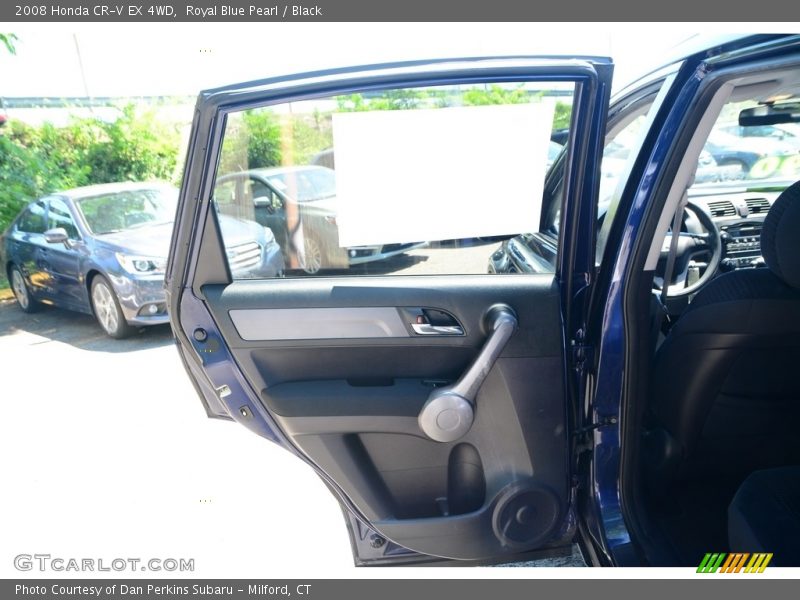 Royal Blue Pearl / Black 2008 Honda CR-V EX 4WD