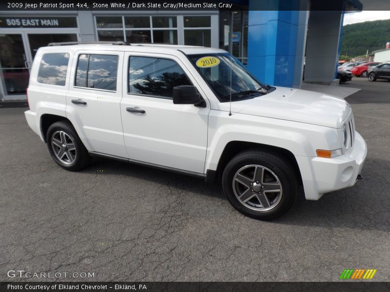 Stone White / Dark Slate Gray/Medium Slate Gray 2009 Jeep Patriot Sport 4x4