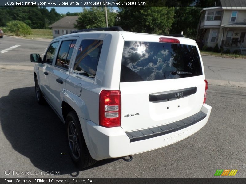 Stone White / Dark Slate Gray/Medium Slate Gray 2009 Jeep Patriot Sport 4x4