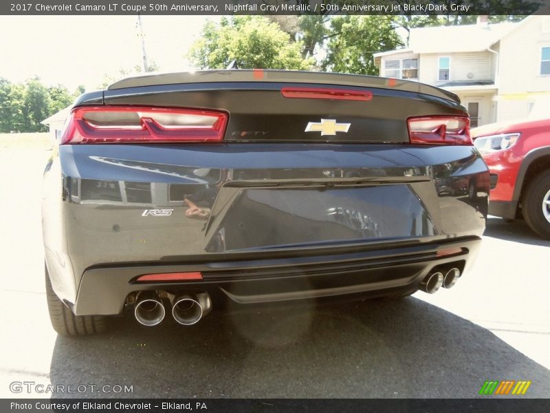 Nightfall Gray Metallic / 50th Anniversary Jet Black/Dark Gray 2017 Chevrolet Camaro LT Coupe 50th Anniversary