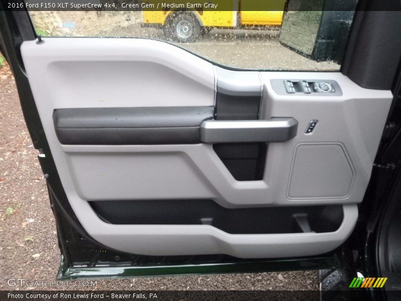 Green Gem / Medium Earth Gray 2016 Ford F150 XLT SuperCrew 4x4