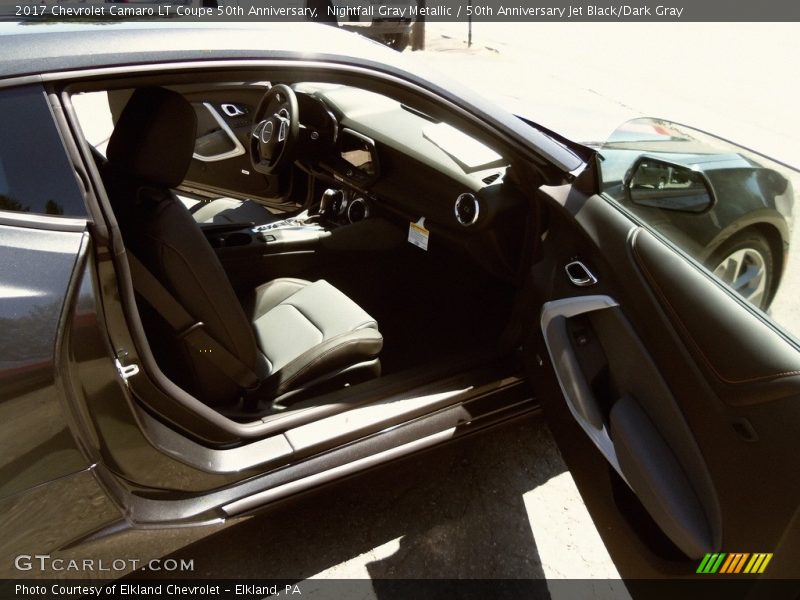 Nightfall Gray Metallic / 50th Anniversary Jet Black/Dark Gray 2017 Chevrolet Camaro LT Coupe 50th Anniversary