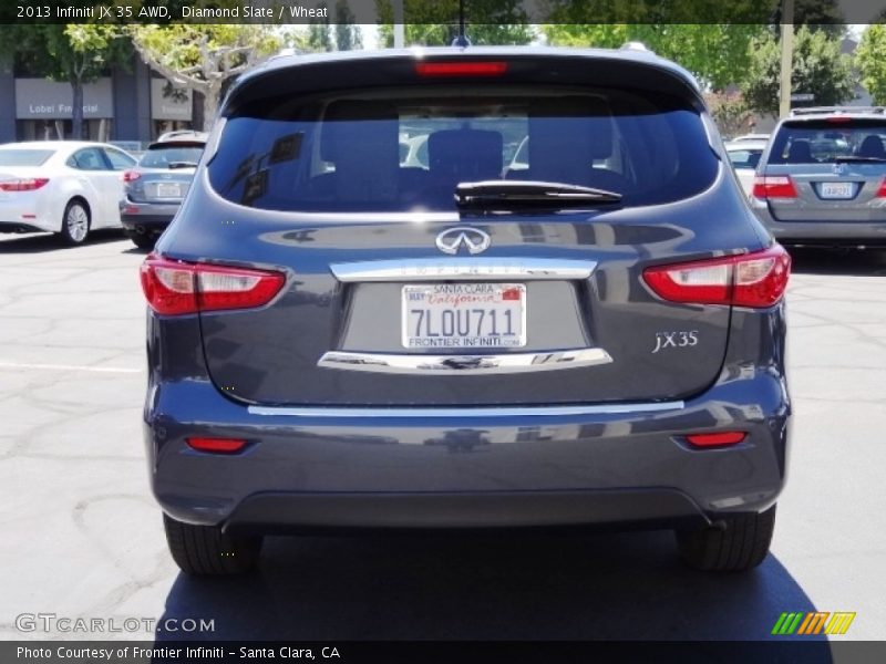 Diamond Slate / Wheat 2013 Infiniti JX 35 AWD